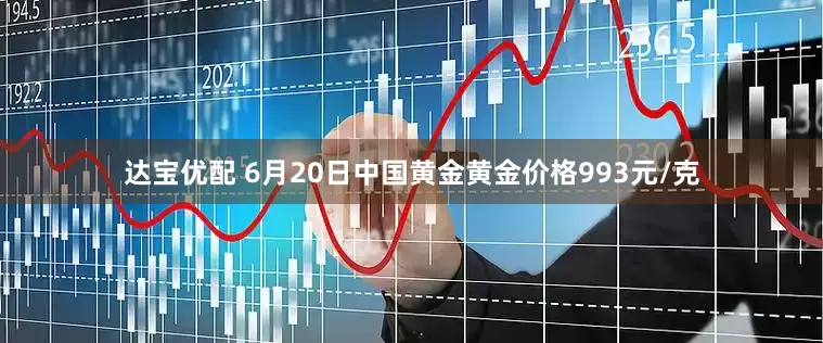達寶優配 6月20日中國黃金黃金價格993元/克